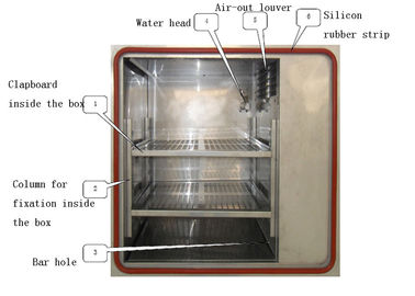 Ενέργεια - αποταμίευσης υψηλής θερμοκρασίας υγρασίας δοκιμής όργανο δοκιμής εργαστηρίων αιθουσών κάθετο
